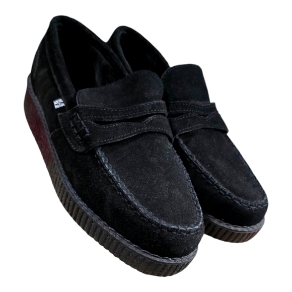 Black Suede Penny Loafer - Picture 1 of 1